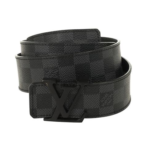 louis vuitton all black belt.